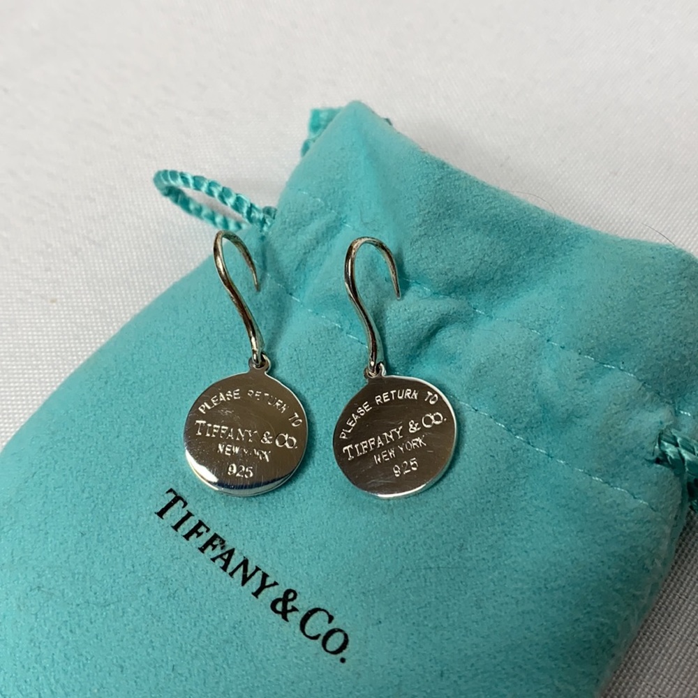 Tiffany & Co RARE, Retired , Antique earrings - Picture 3 of 3